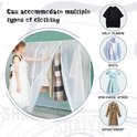 Housse De Portant à Vêtements étanche à La Poussière, Transparente