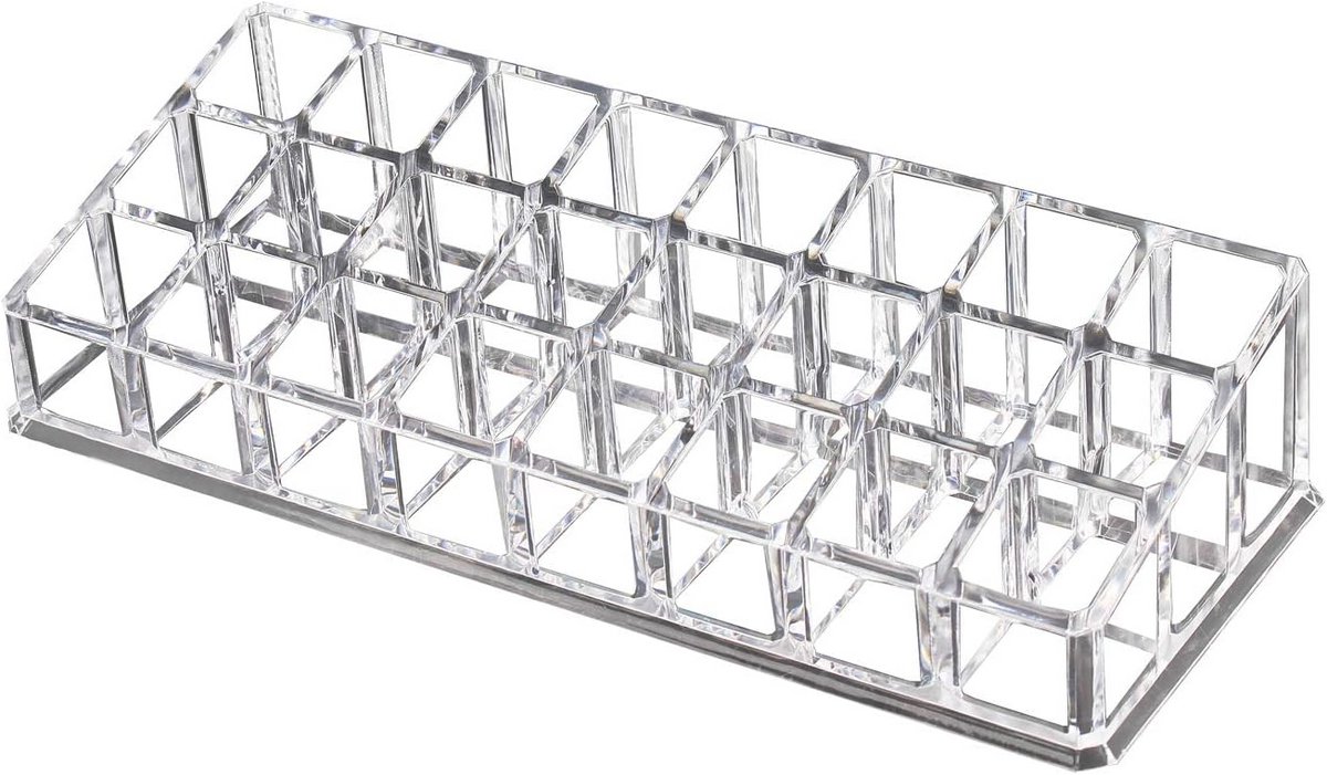 Duidelijke Lippenstift Organizer voor Cosmetische Make-up - 24 Secties