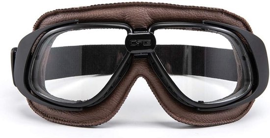 Evomosa Motorbril Retro Vintage Motocross Off-Road ATV Pilot Goggle Oogkleding Sport Bril Snowboard Ski Bikes Helm Goggles Yellow Lens Copper Frame Evomosa Motorbril Retro Vintage Motocross Off-Road ATV Pilot Goggle Oogkleding Sport Bril Snowboard Ski Bikes Helm Goggles Yellow Lens Copper Frame