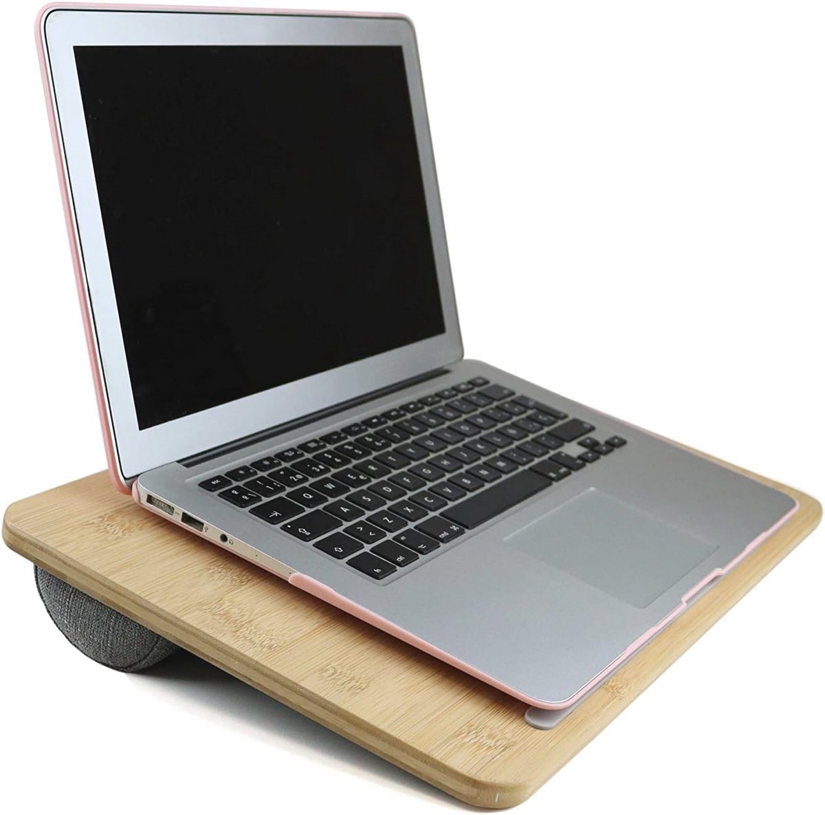 Laptopstand met Kussen en Draagbare Tray voor Computer tot 17 Inch