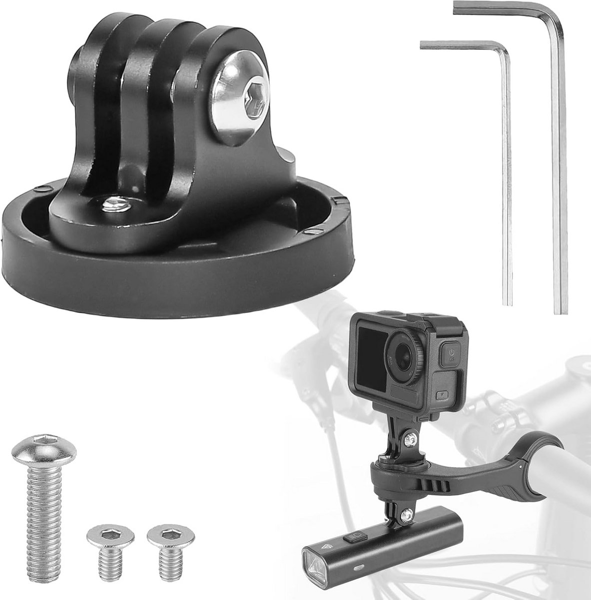 Fiets Stuurhouder voor Action Camera - Universele Racefiets & Mountainbike Mount