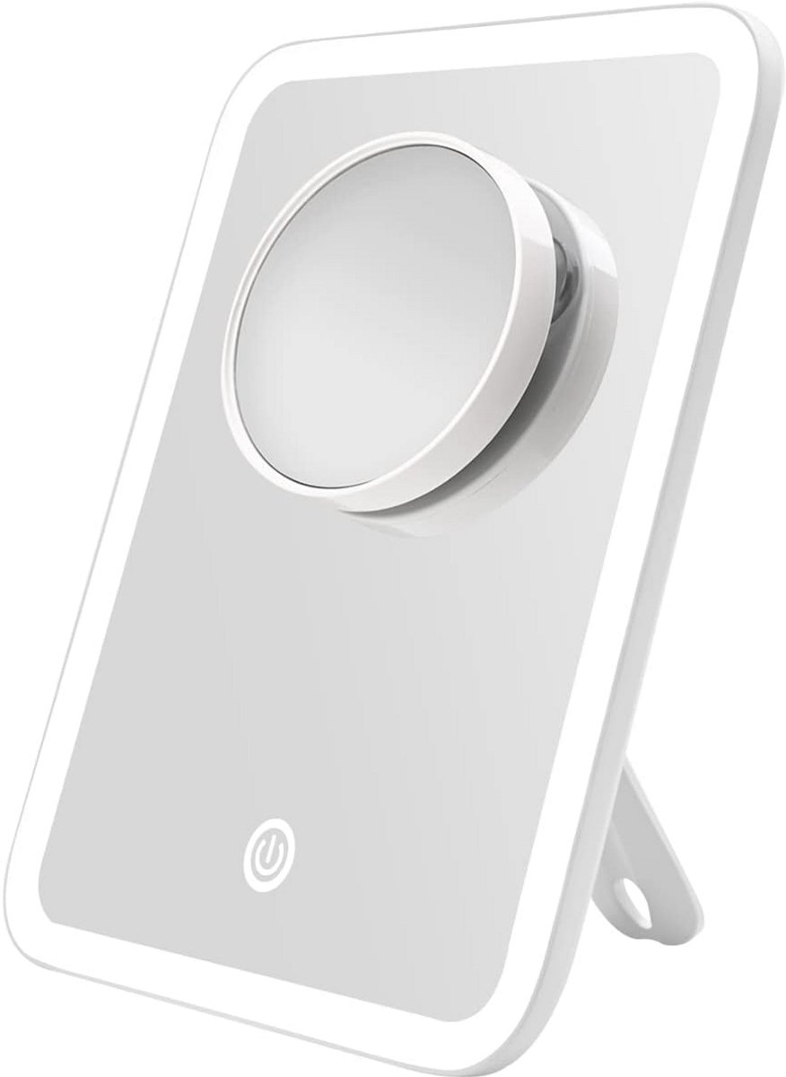 Dimbare Make-upspiegel met Verlichting en Vergroting