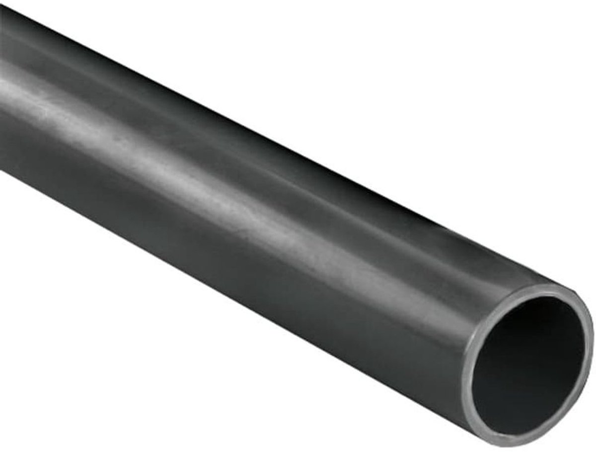 PVC Buis 50mm x 3,7mm, Drukleiding 16 bar, PVC-U, 1 meter