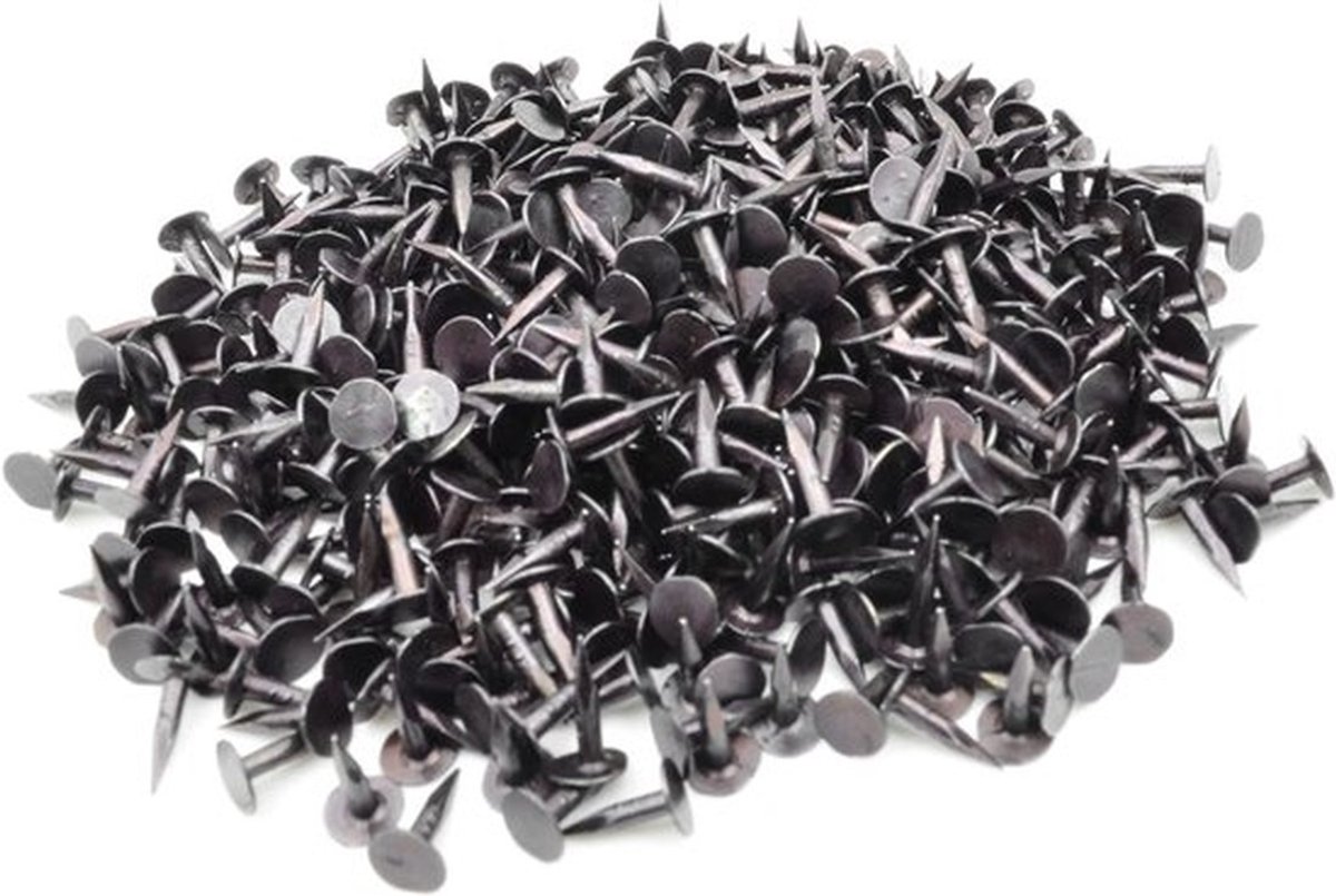 Kamdoelen 1,4 x 7 mm Spijkers - Grote Ronde Kop - Lange Scherpe Punten - Blauw - 50g - Ca. 500 Stuks