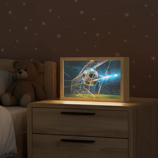Lichtbak met kabel 20 x 30 cm Jungle - Olifant van Merkloos — afbeelding 2