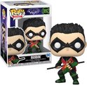 Funko Pop! verpakking van Robin #892 uit Gotham Knights met pop op de voorgrond.