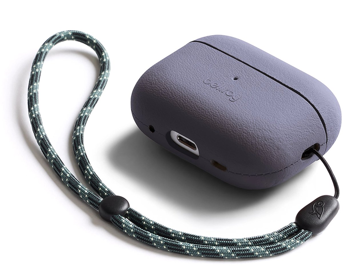 Bellroy Pod Jacket Pro AirPods Pro 3 – Hoge Kwaliteit Constructie – Compact en Draagbaar Ontwerp – Milieuvriendelijk door Gerecycled Polyester en PET - Paars