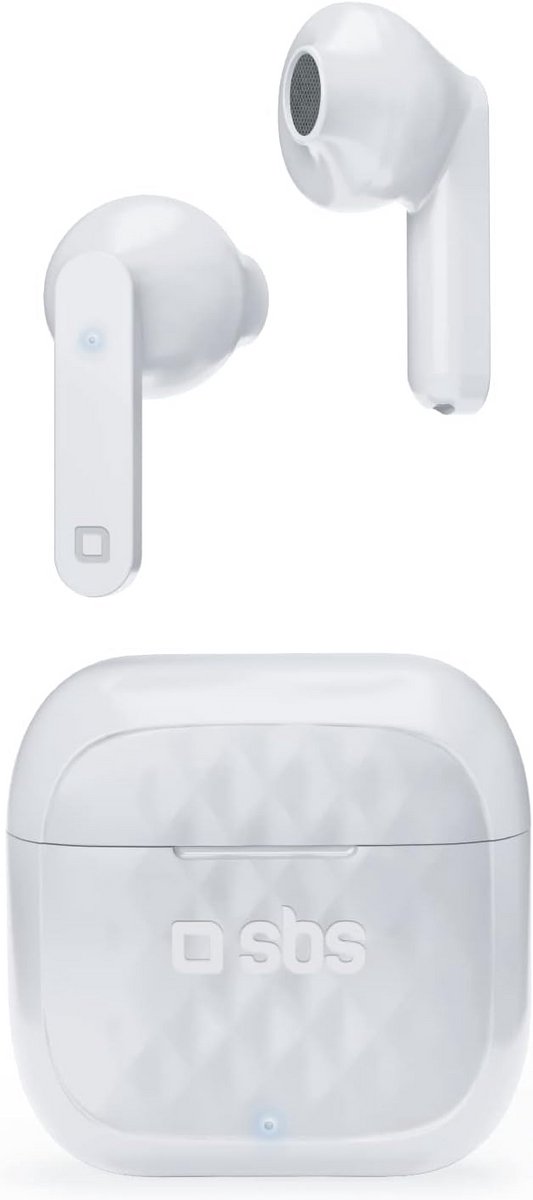 Draadloze Oordopjes met Touch Control en Oplaadcase, Wit
