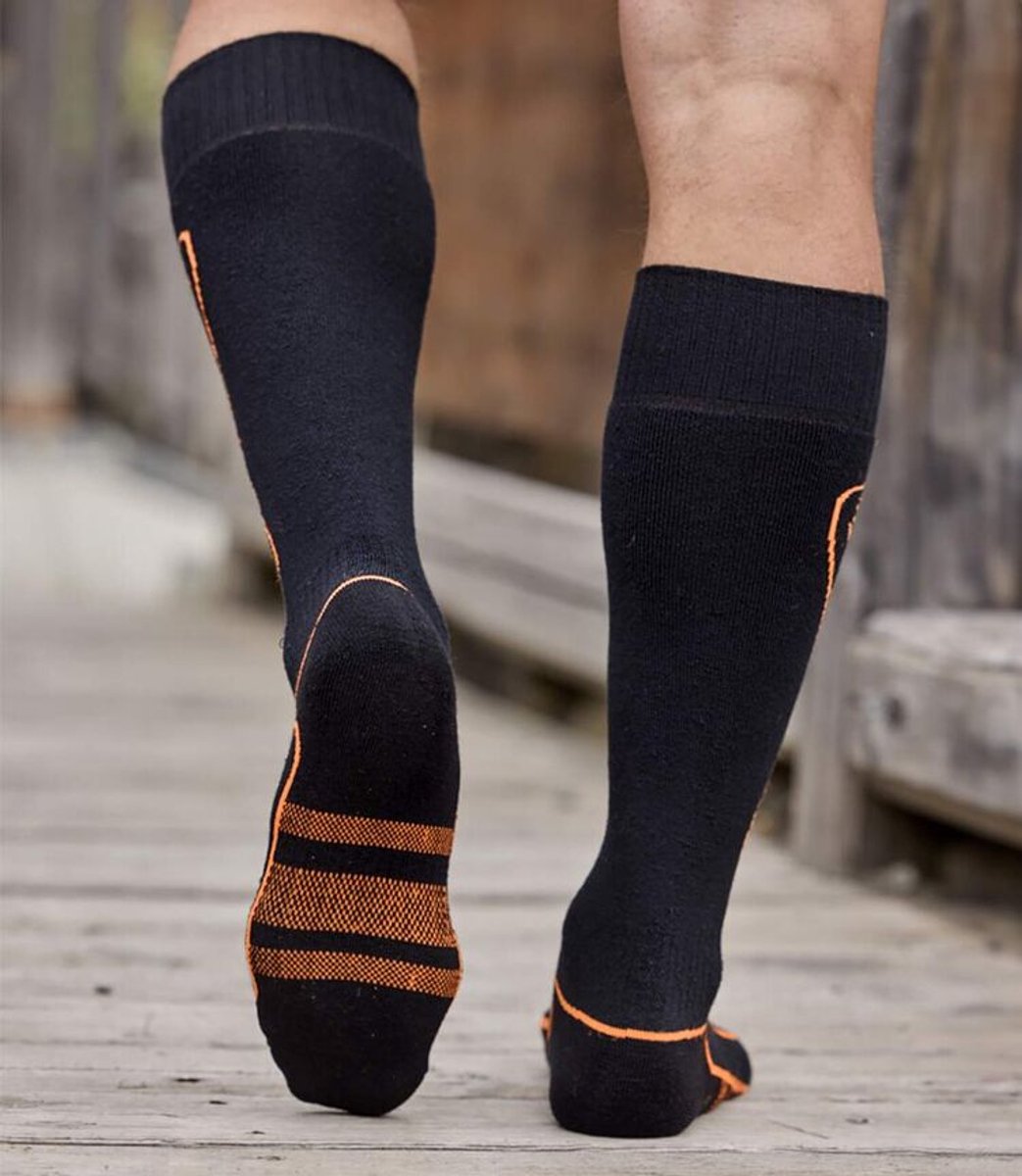 ATLAS FOR MEN - Winter sport sokken - Heren - Verkrijgbaar in grote maten - 43/46