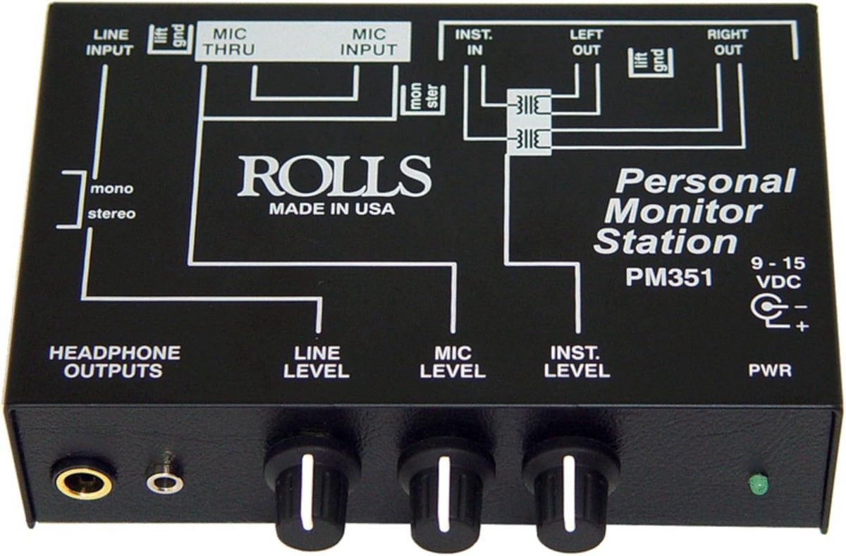 Professionele Persoonlijke Monitor Mixer voor Podium en Studio