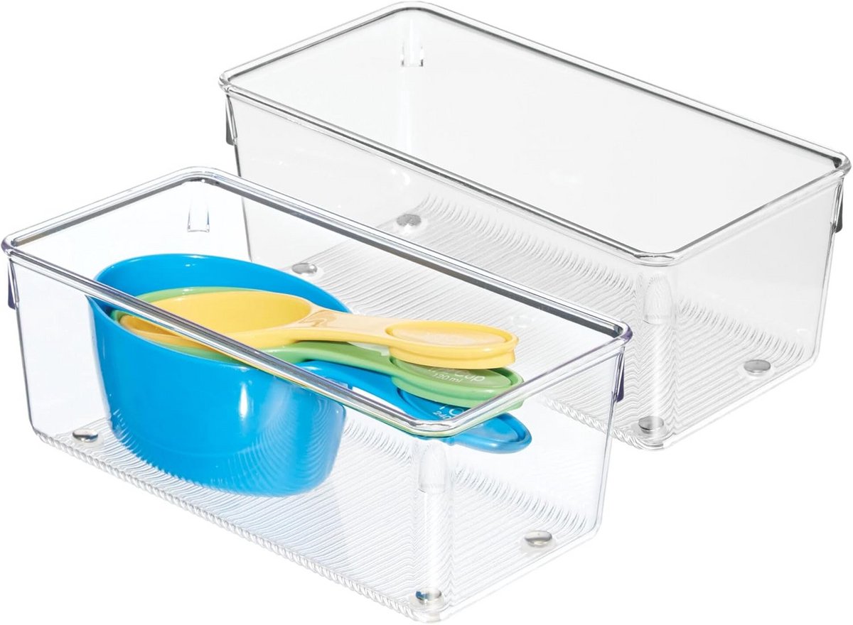 Keukenlade Organizer voor Gebruiksonderdelen en Gereedschap - Transparant