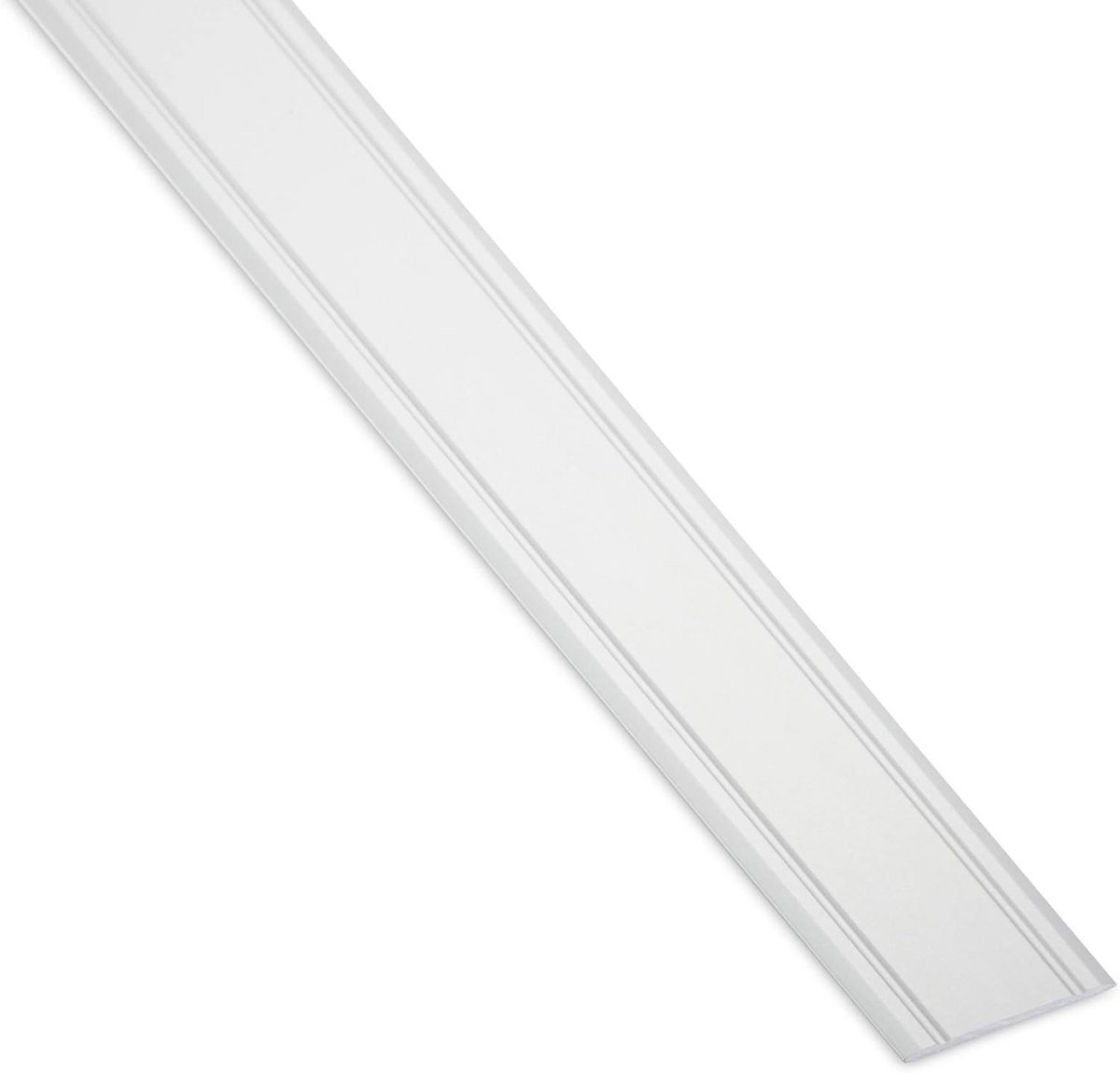 Overgangsprofiel zelfklevend extra plat zilver geanodiseerd 30 mm 100 cm