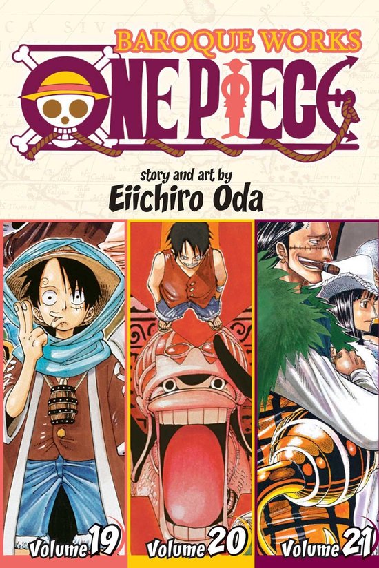 One Piece Vol 7 3 In 1 - cover