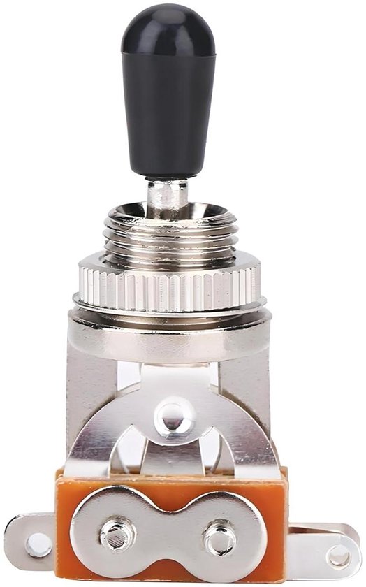 Alnicov 1PC 3 Way Pickup Selector Switch with Silver Tip for