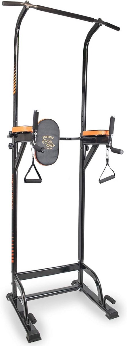 Multifunctionele Pull-Up Station en Power Tower voor Thuis Gym