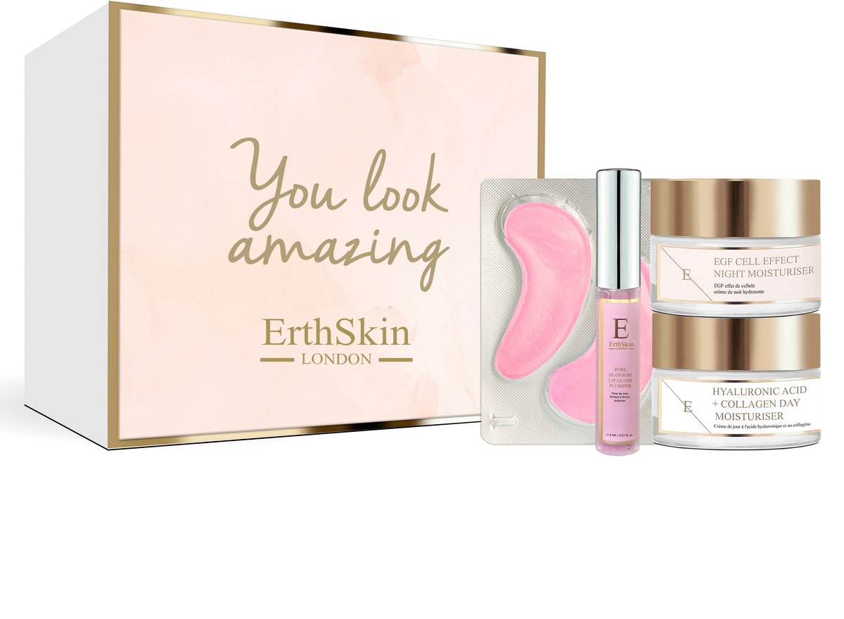 ErthSkin London Glow Set – Lippen, Ogen & Gezicht