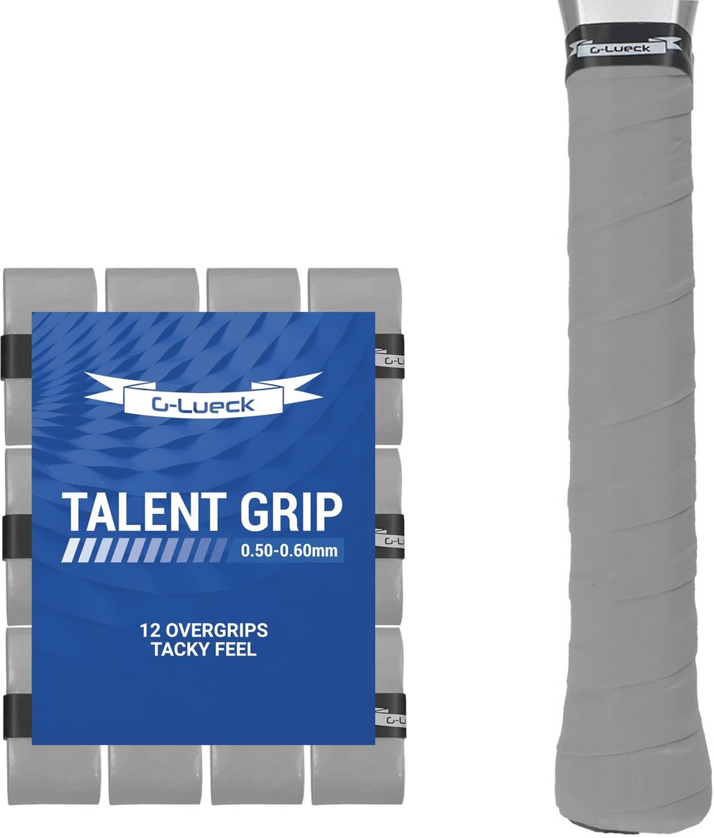 Set van 12 Tennis Overgrips - Gripvast en Antislip - Ideaal voor Squash, Badminton en Voetbal