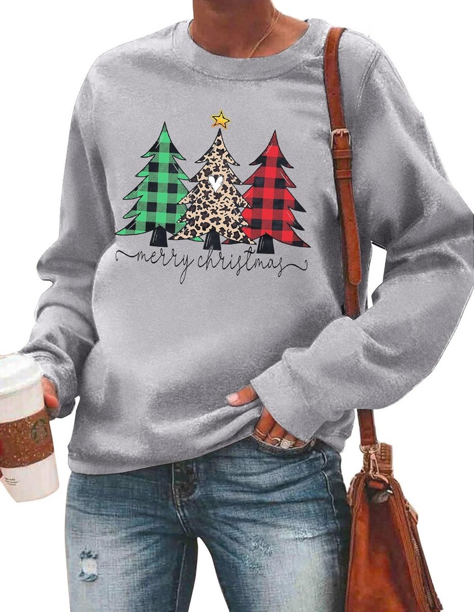 Dames Kerst Sweatshirt - Makkelijk Draagbare Christmas Jumper