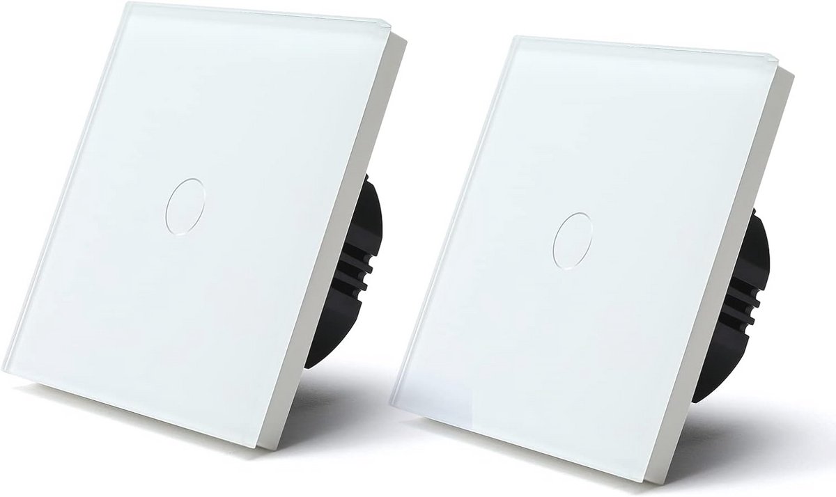 Touch-Lichtschakelaar 1-voudig voor Wandmontage - Elegant en Moderne Verlichting 110V - 240V
