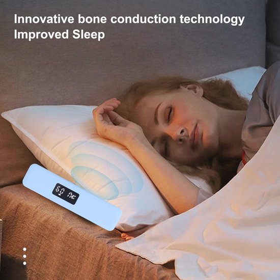 Slaapcomfort Kussenluidspreker met Bluetooth 5.3 en Digitale Timer - Ideaal voor Meditatie en Diepe Slaap — afbeelding 2
