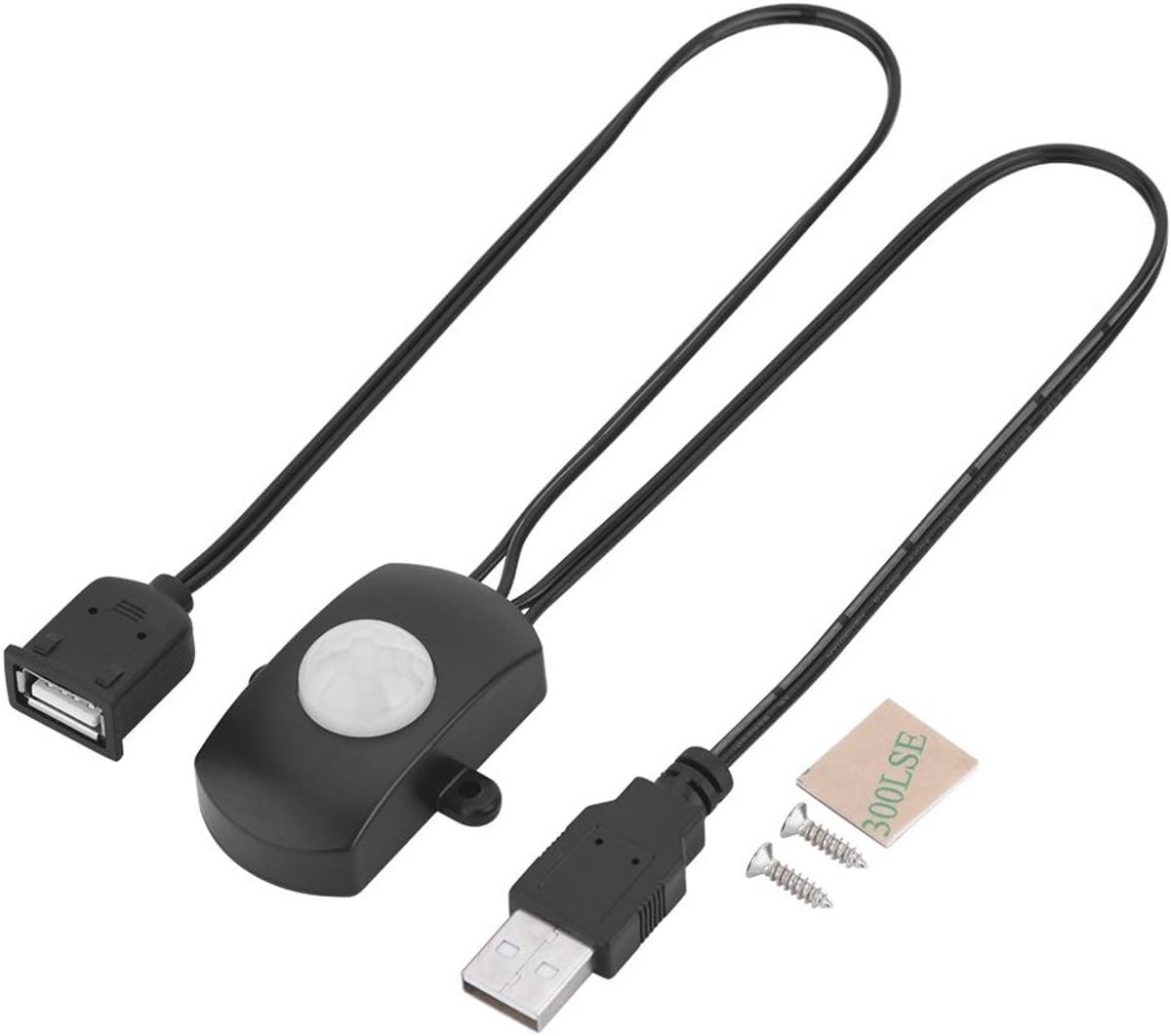 Mini PIR Bewegingssensor Schakelaar voor LED Verlichting - Automatische Infrarood Sensor