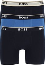 Hugo Boss BOSS 2-pack wijde horts signature stripe blauw & rood