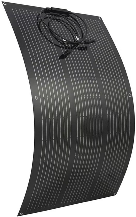 100 Watt 12 Volt Flexibel Zonnepaneel voor 12V-batterij - Ideaal voor Marine, RV, Camper en Oneffen Oppervlakken