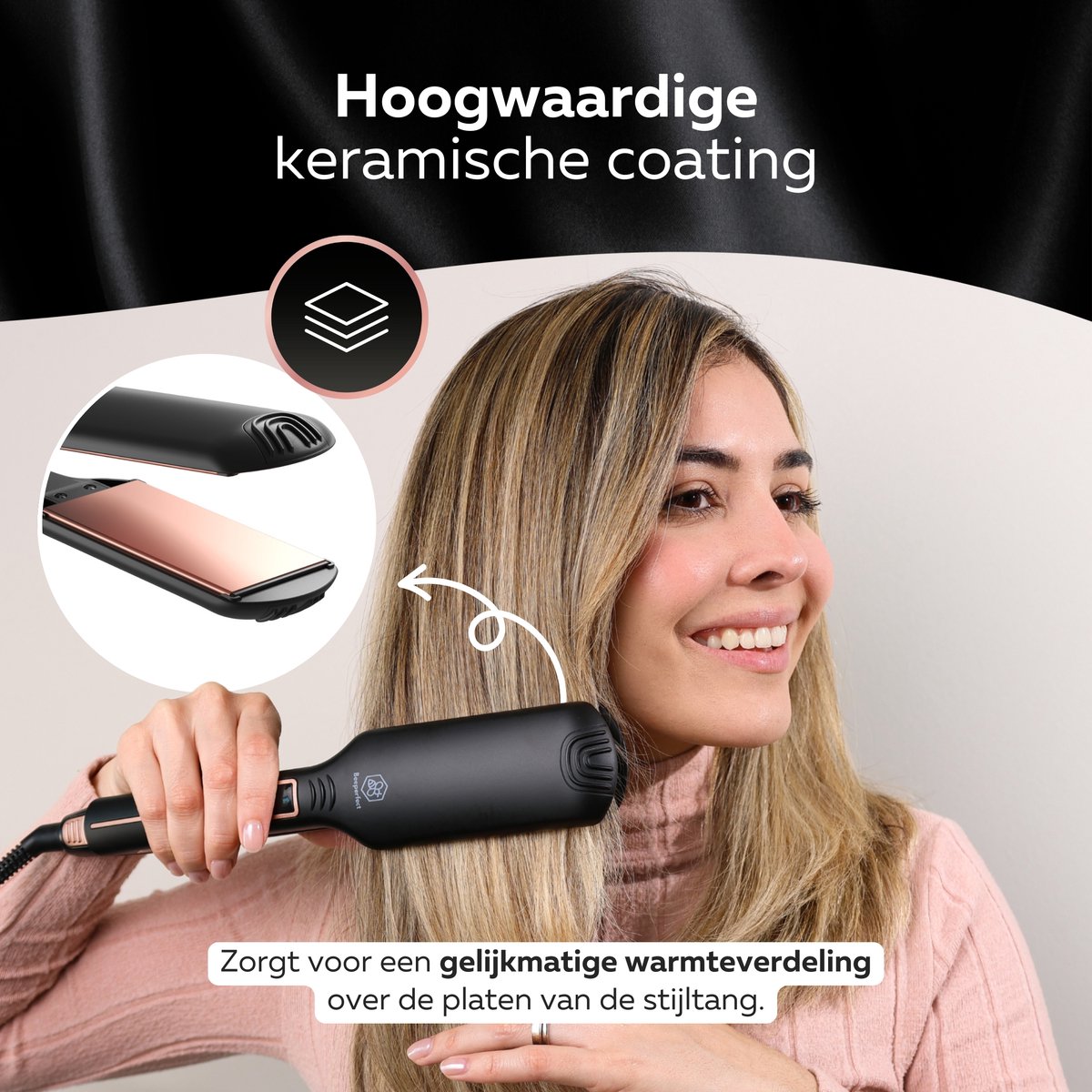 Beeperfect Stijltang - Hair Straightener - Krultang - afbeelding 2