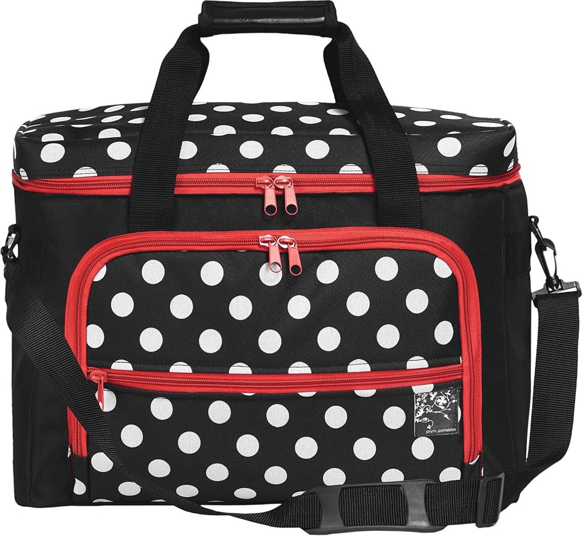 Polka naaimachine case 44 x 20 x 35 cm - Ergonomisch en stijlvol