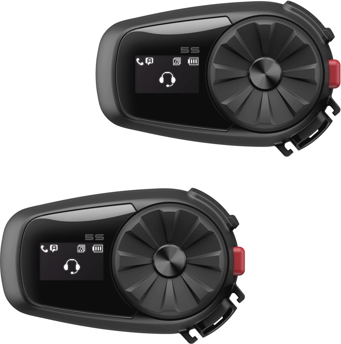Dual Pack Motorfiets Intercom met Bluetooth 5
