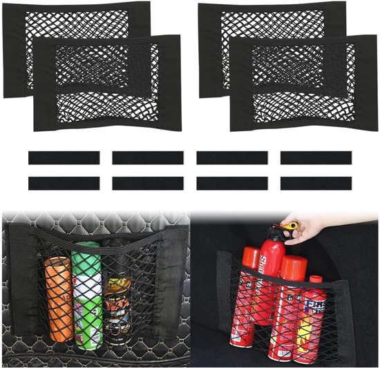 Vaguelly 2 Stuks Autostoelvuller Organizer Autoconsole Organizer Opbergdoos Voor Auto