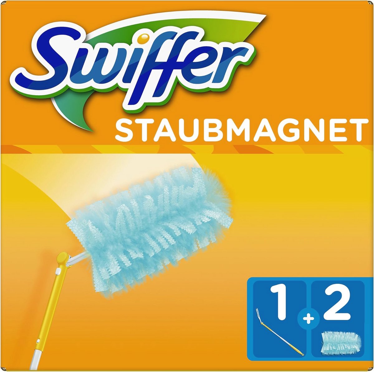 Stofmagneet XXL Starterset met Telescoopgreep en Doekjes
