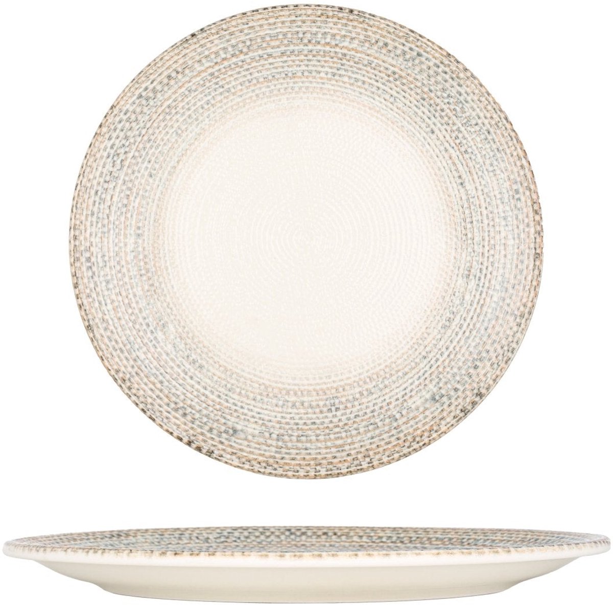 By Bone Dinerbord - Misis - Porselein - 25 cm - set van 6