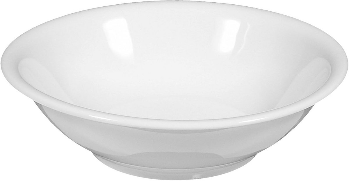 Set van 6 witte dessertkommen 13 cm - Compact rond