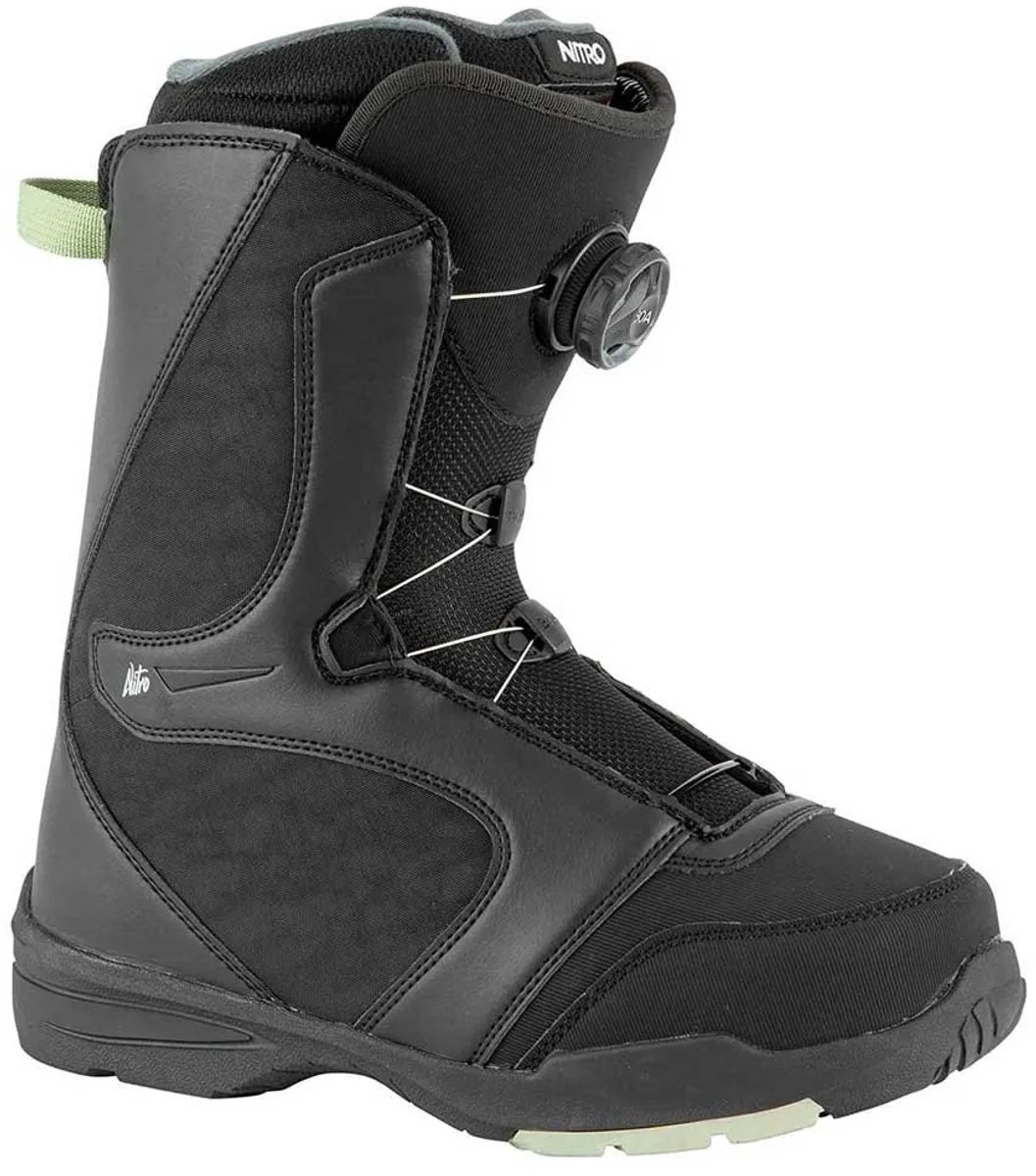 Nitro Flora Boa Snowboardlaarzen Voor Dames 26.0 Vrouw Zwart