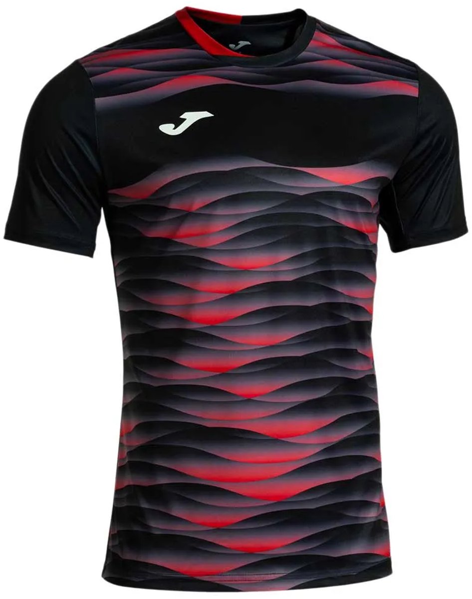 Joma Tiger Vii T-shirt Met Korte Mouwen Zwart 9-10 Years Jongens