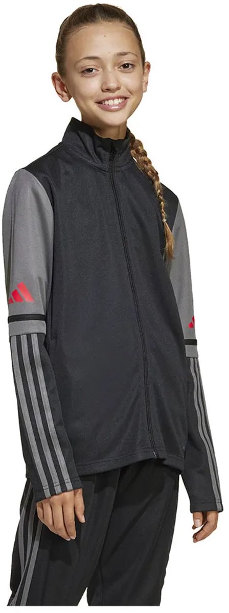 Adidas Squadra 25 Training Trainingsjack Zwart 11-12 Years Jongens,Meisjes