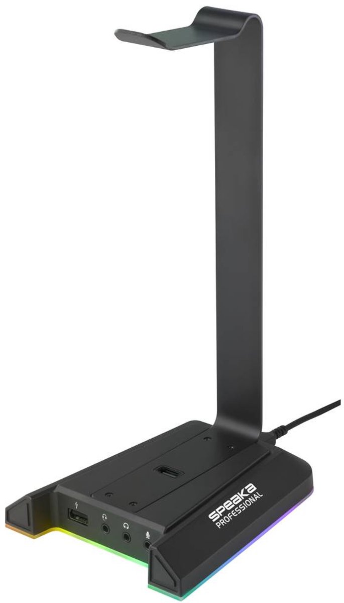 SpeaKa Professional SP-HPS-320 Koptelefoonstandaard Geschikt voor (koptelefoon): On Ear koptelefoon, Over Ear koptelefo