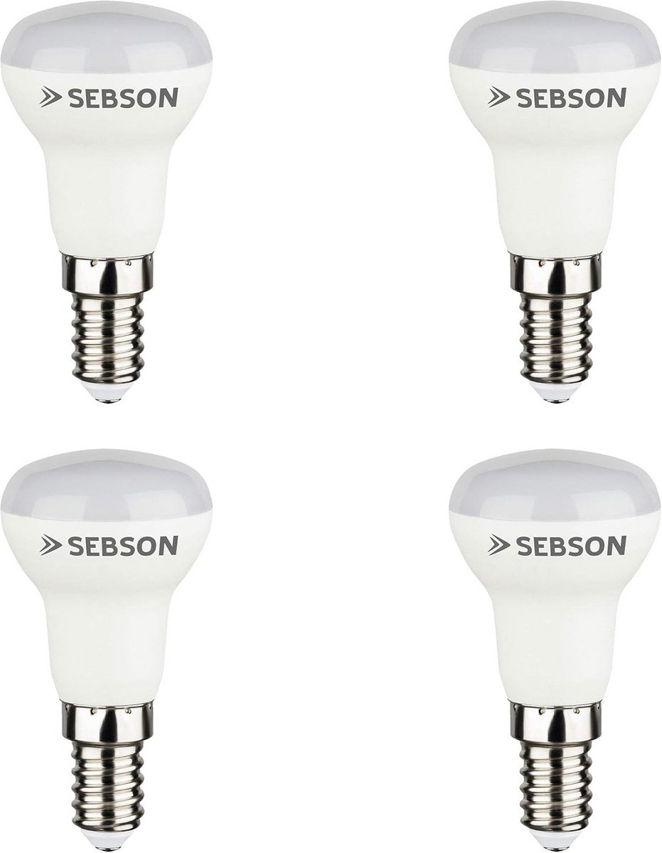 E14 LED Bulb 3W Warm White 3000K - Set van 4 - 200 Lumen - Niet Dimbaar - Energiezuinige Reflectorlamp