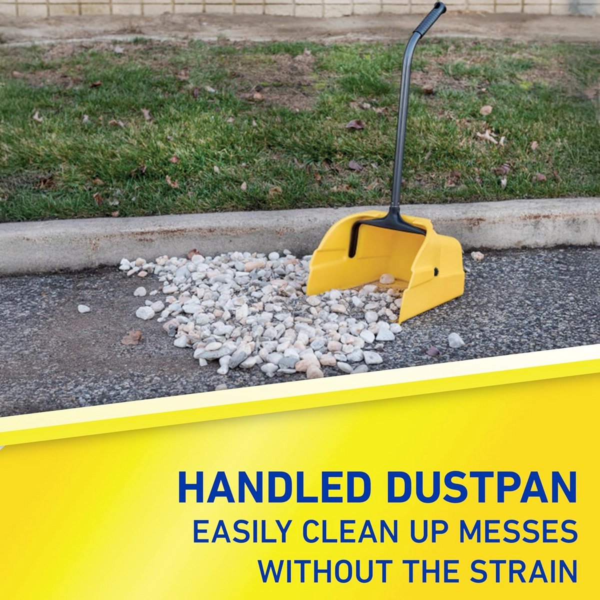 Quickie Debris Stoffer met Handgreep voor Grof Puin - afbeelding 3