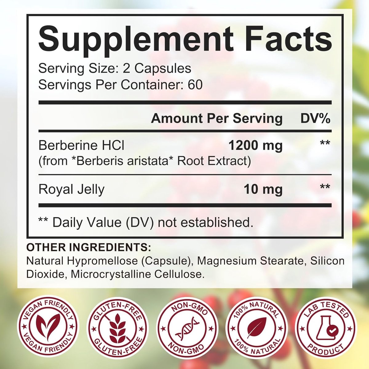 Berberine Plus Capsules 4