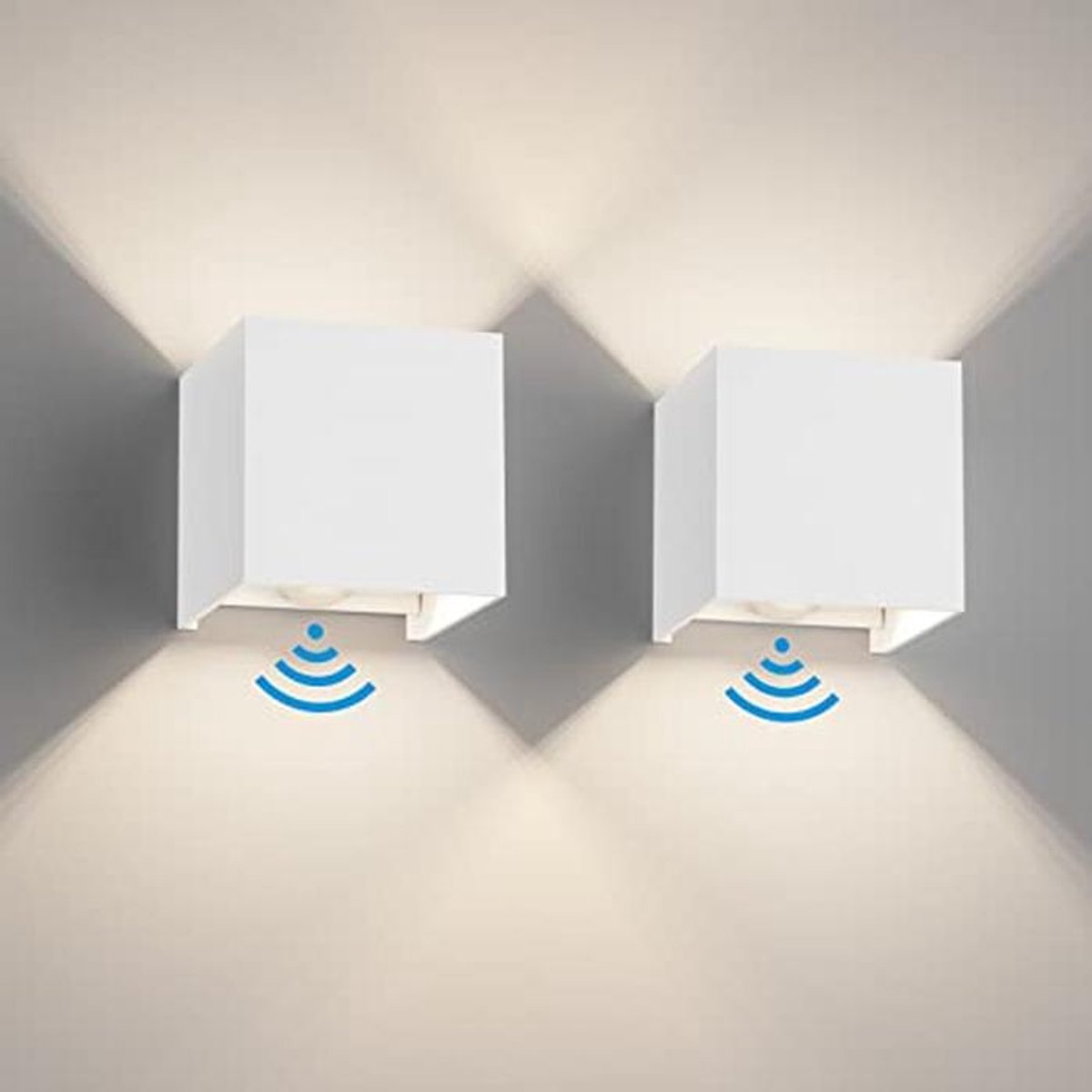 Buitenwandlamp met Bewegingsmelder en Verstelbare Lichtstraal