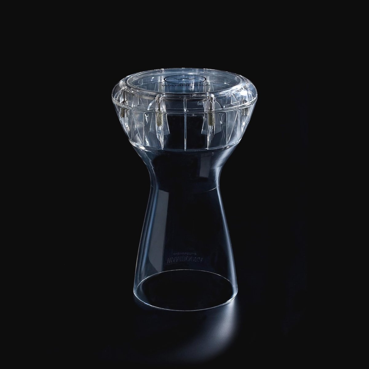 Darbuka Drum met 8,75 inch kop en gewatteerde tas 17 inch lengte