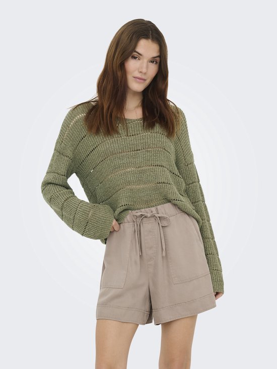 ONLY ONLPAMELA LS V-NECK PULLOVER CC KNT Pull Femme - Taille M