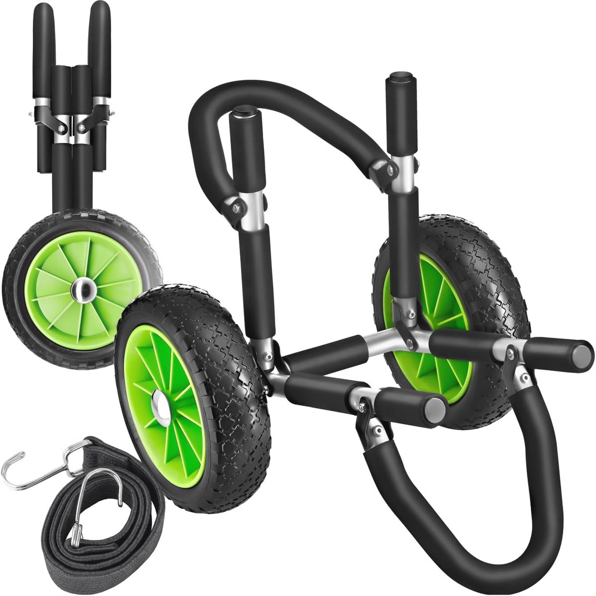 Opvouwbare Transporttrolley voor SUP- en Surfboards - Efficiënte en Comfortabele Oplossing