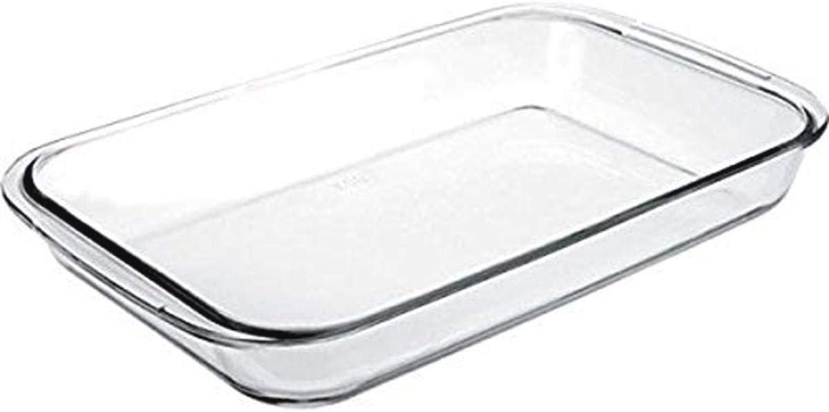 Rechthoekig Kristall Dienblad 23 x 15 x 5 cm voor Keuken en Tafel