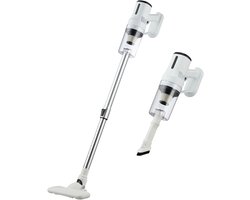 Manta PowerStick VC003WH - Stofzuiger - Cyclonische Technologie - HEPA-filter - Wit