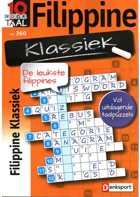 10 Voor Taal Filippine Klassiek - 360 2025