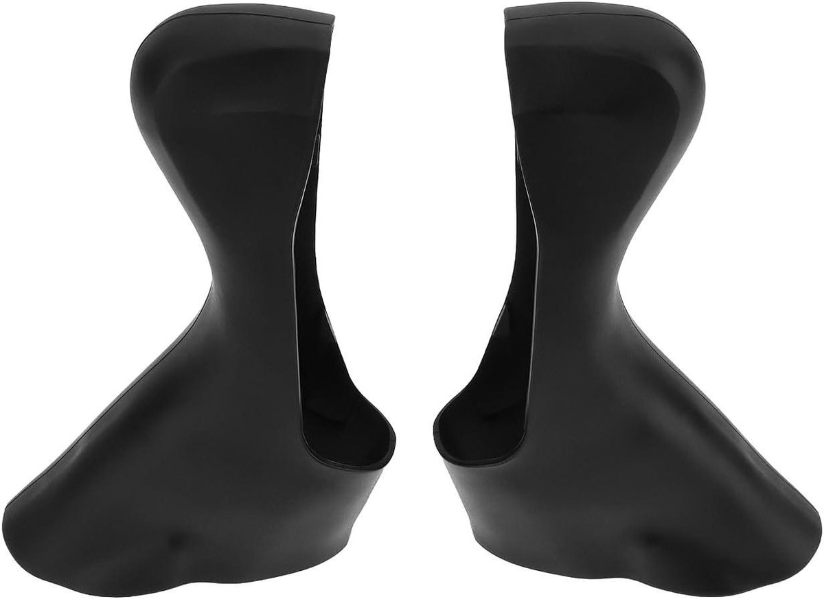 Allecta - Fietsremkappen - Remhendel kappen - Beschermhoes - Compatibel met Shimano - Zwart