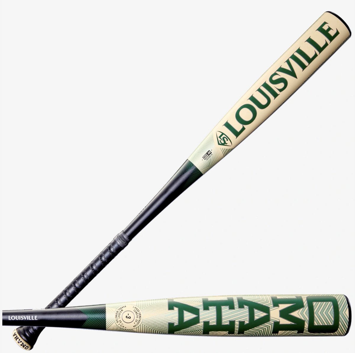 Louisville Slugger - Honkbalknuppel - Omaha - Aluminium - BBCOR - WBL4117010 - 32 inch (-3)